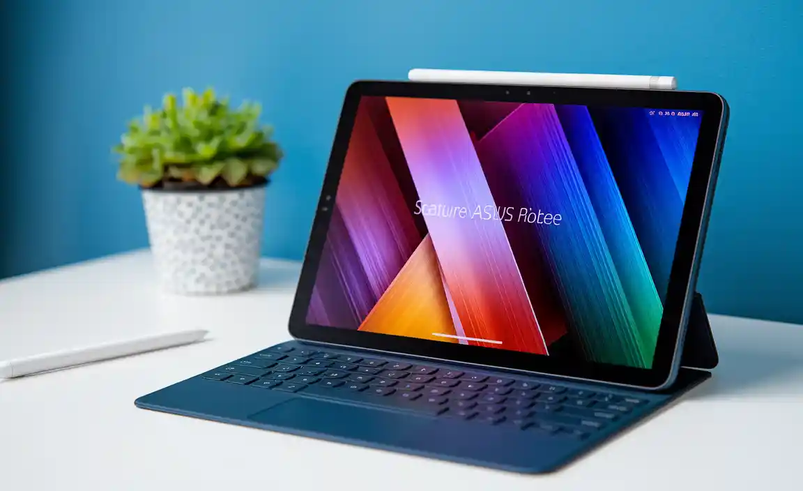 How to Properly Use a Screen Stand with Your ASUS Tablet