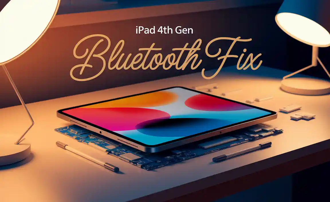 Ipad 4Th Gen Bluetooth Fix