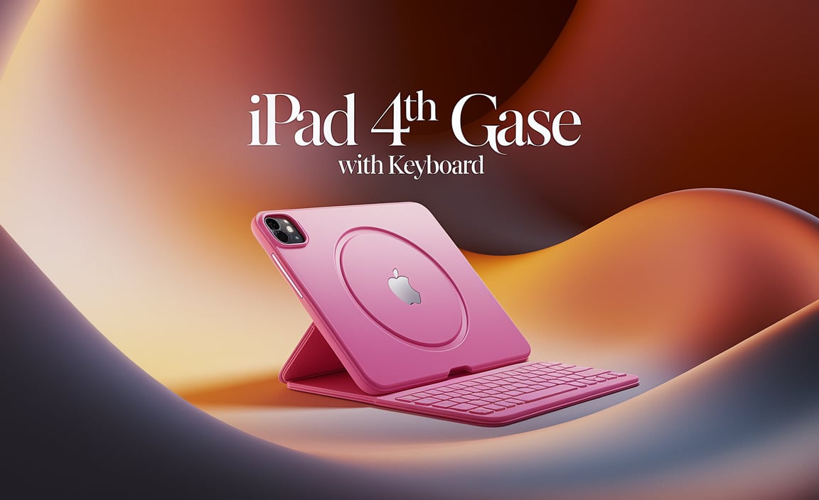 Ipad 4Th Gen Case With Keyboard