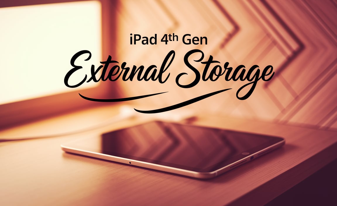 Ipad 4Th Gen External Storage