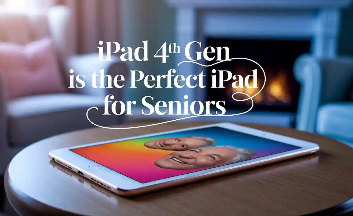 Ipad 4Th Gen Is The Perfect Ipad For Seniors