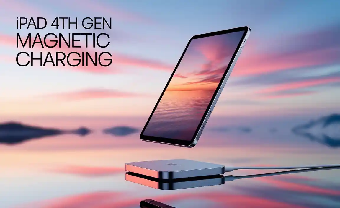 Ipad 4Th Gen Magnetic Charging