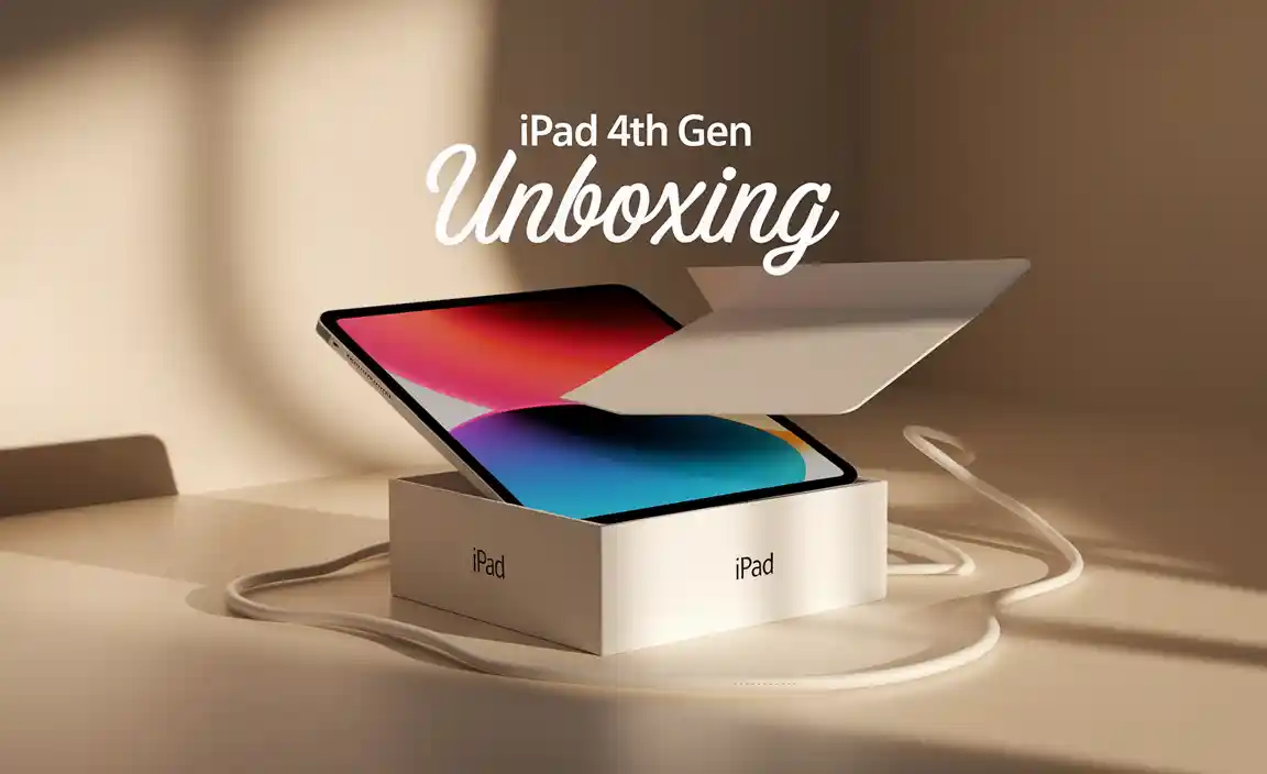 Ipad 4Th Gen Unboxing