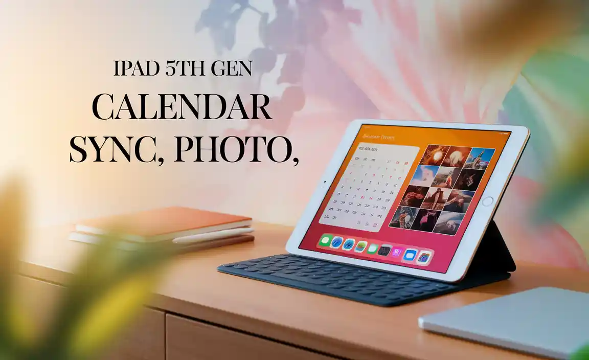 Ipad 5Th Gen Calendar Sync