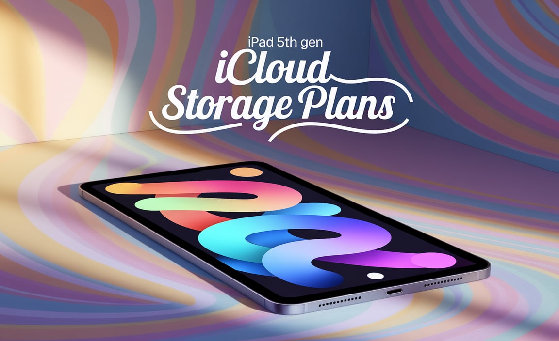 Ipad 5Th Gen Icloud Storage Plans