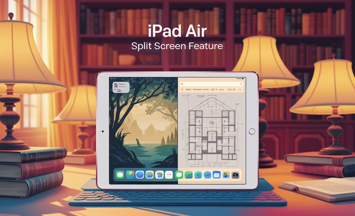 Ipad Air Split Screen Feature