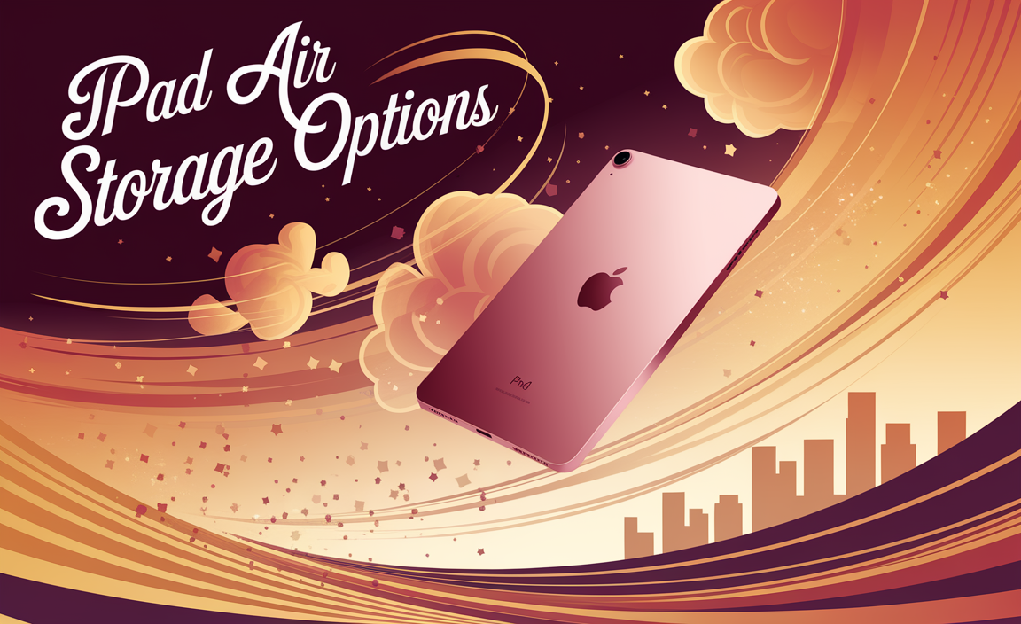 Ipad Air Storage Options