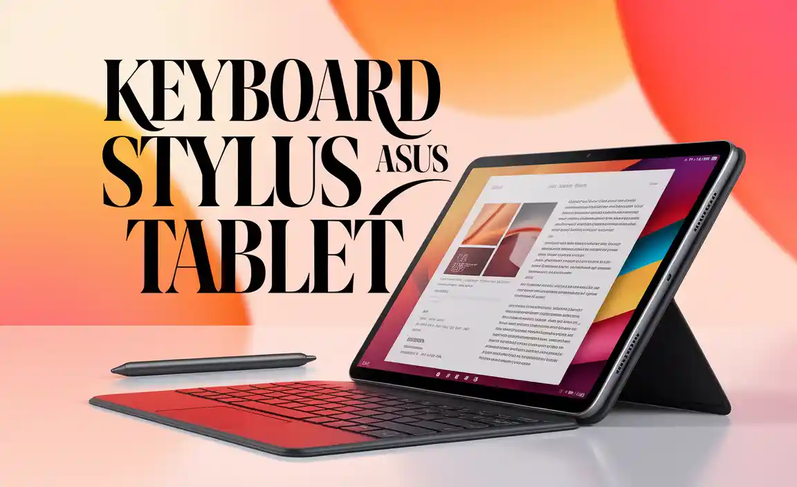 Keyboard Stylus on Asus Tablet