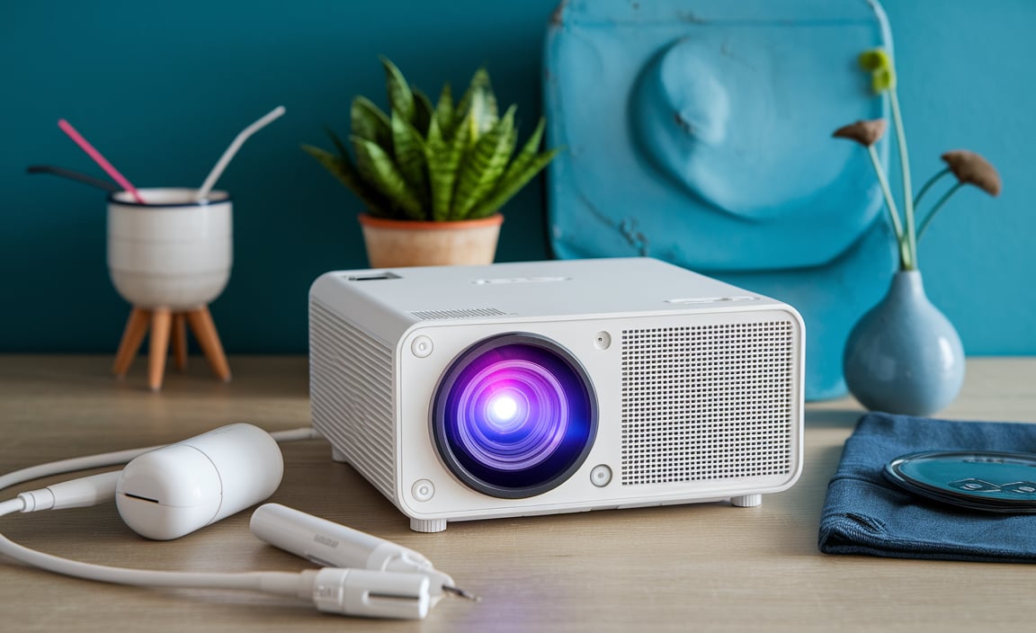Maintenance and Care for Projector Accessories