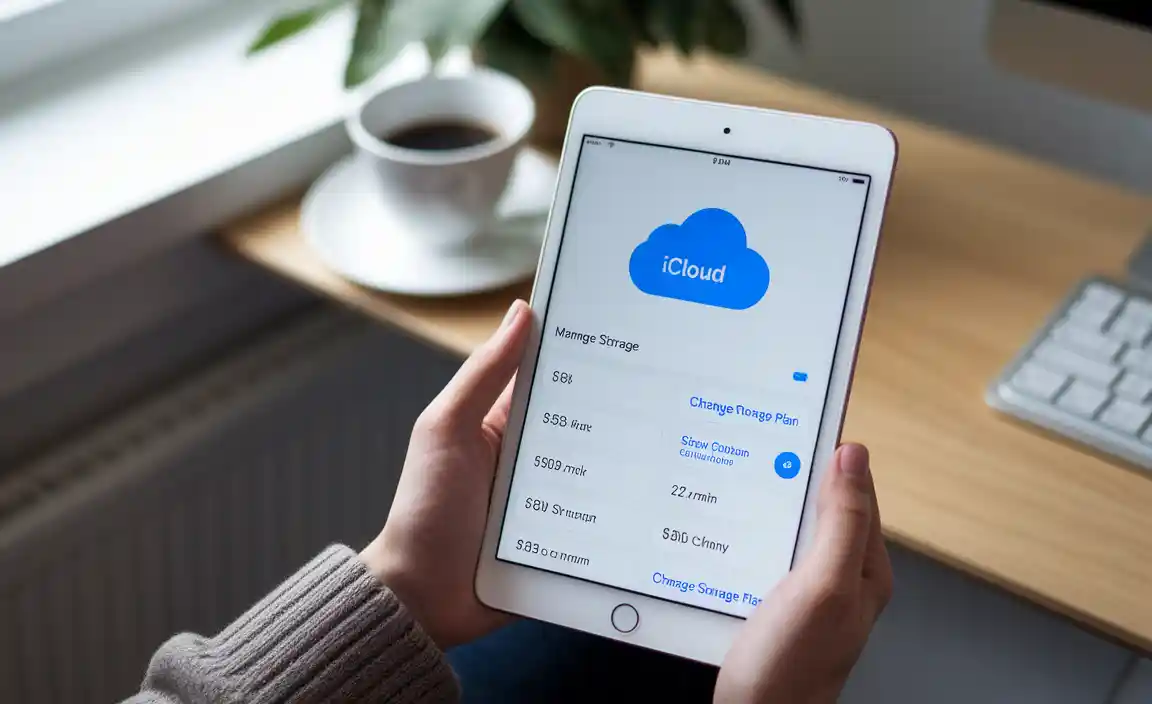 Managing iCloud Storage for iPad 4th Gen