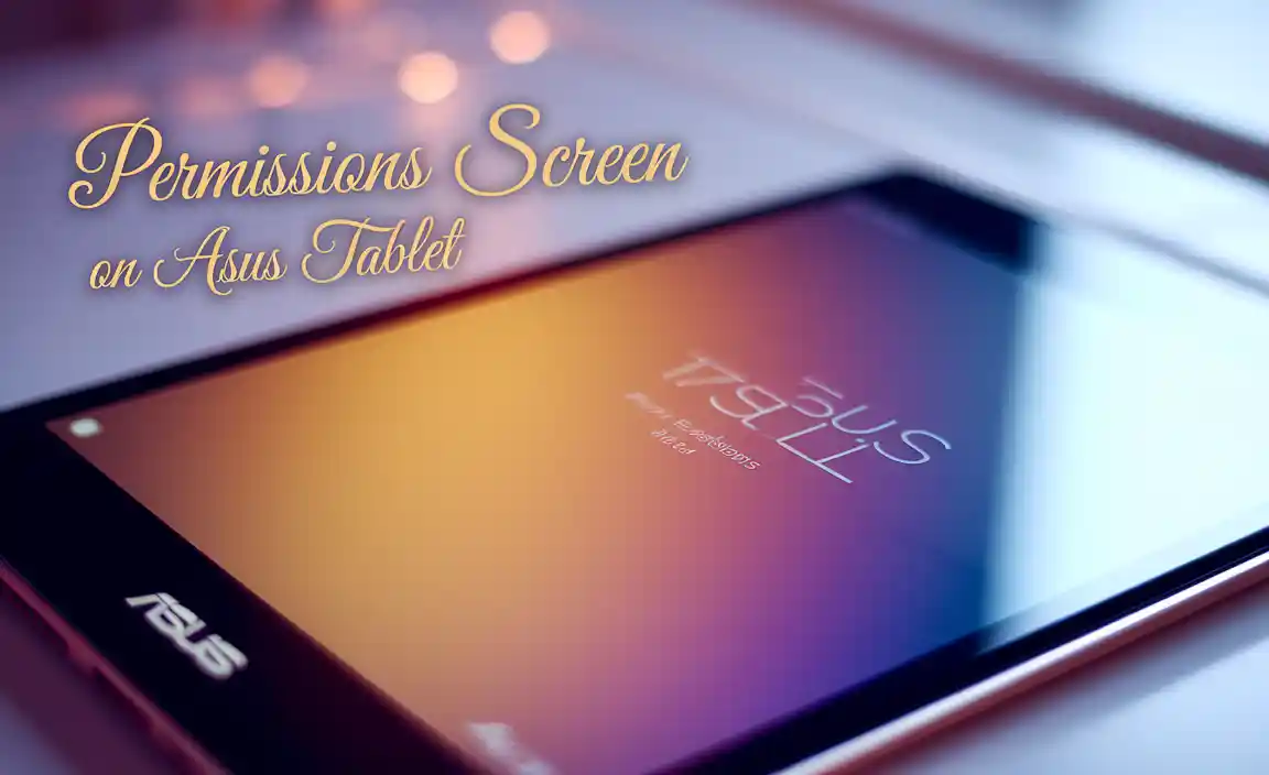 Navigating to the Permissions Screen
