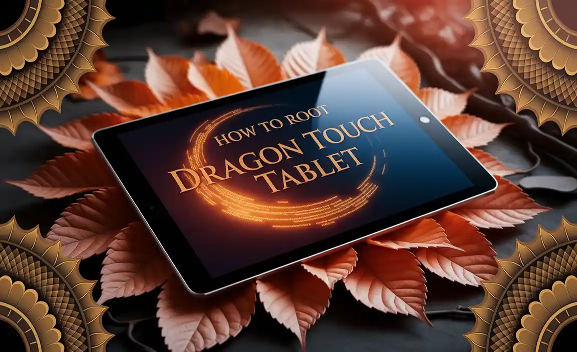 Prerequisites for Rooting Dragon Touch Tablet