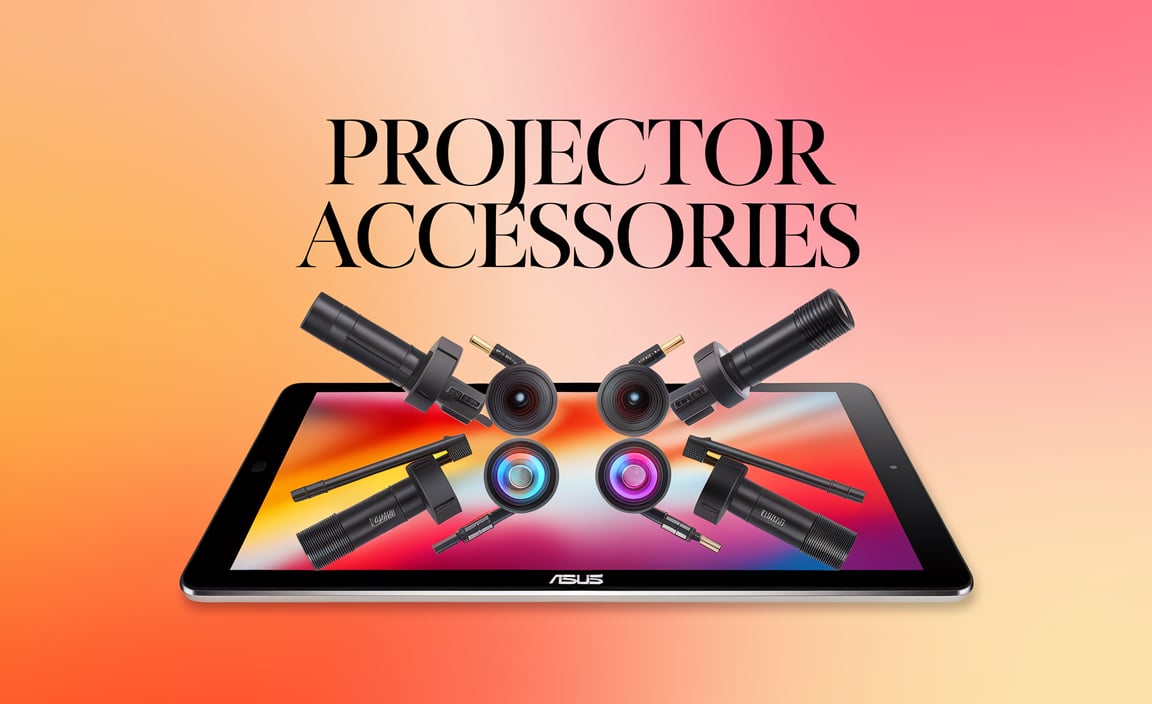 Projector Accessories on Asus Tablet