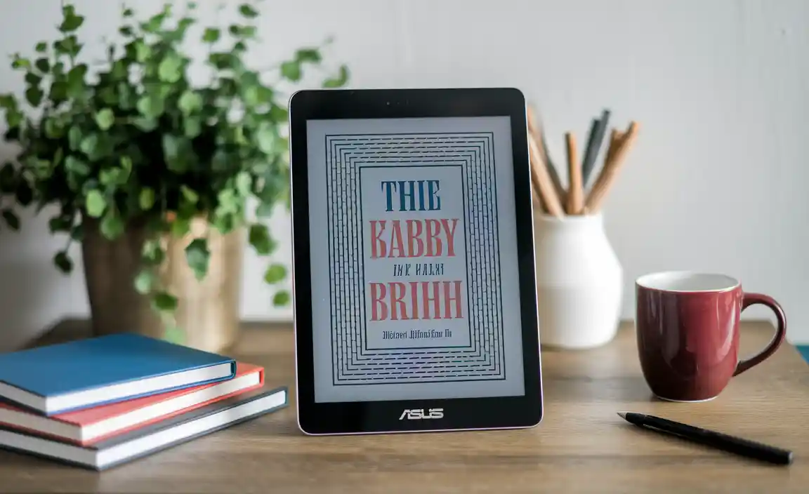 Recommended Accessories for ASUS Tablet eBook Reading