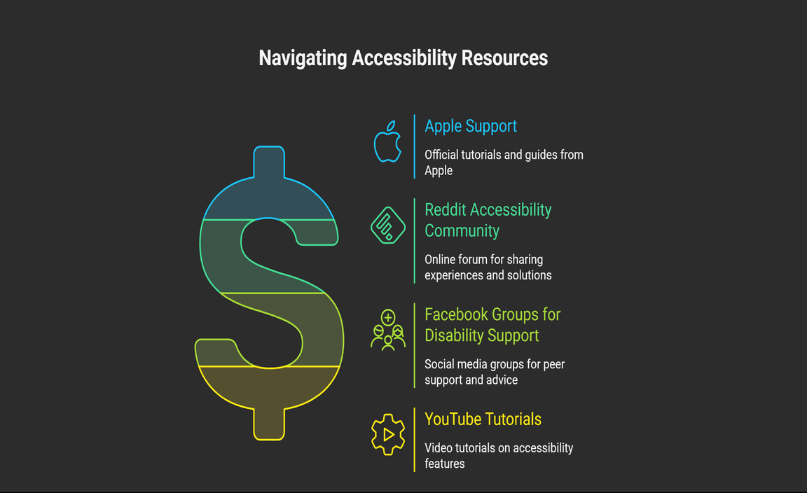 Resources and Support for Accessibility Features