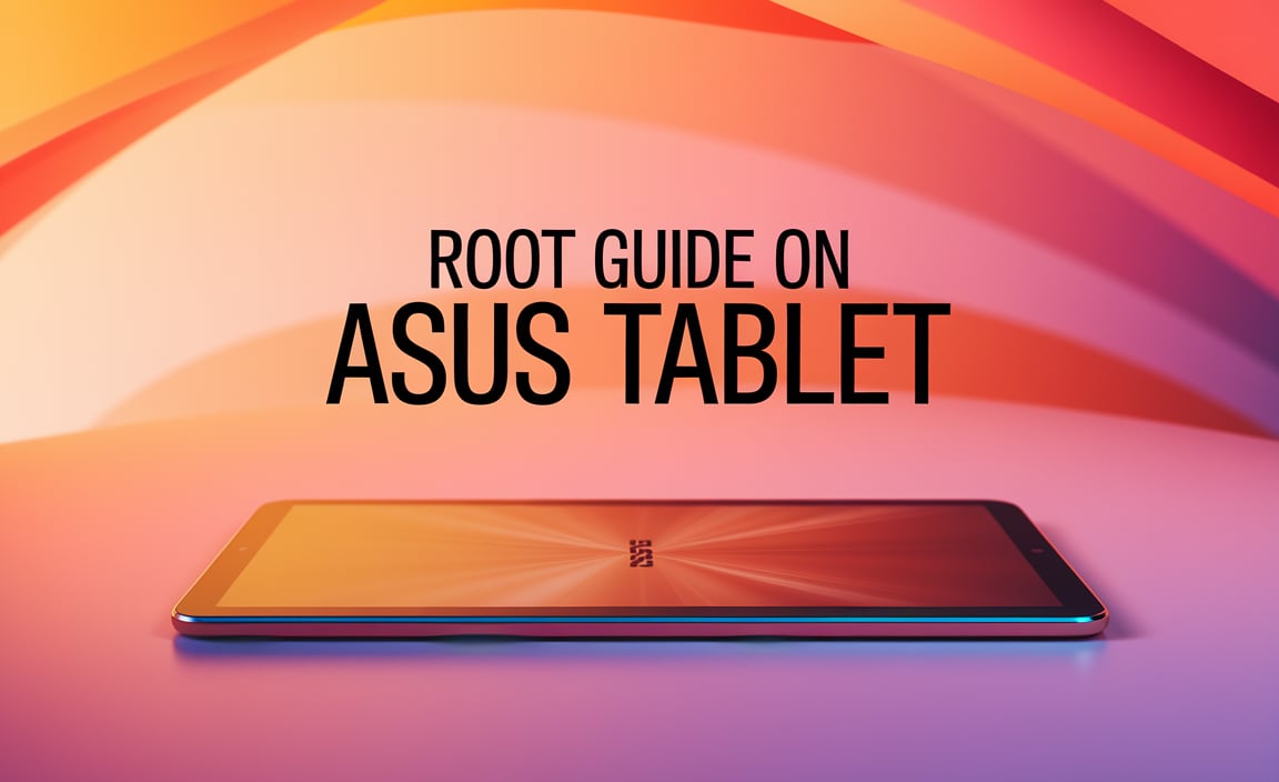 Root Guide on ASUS Tablet