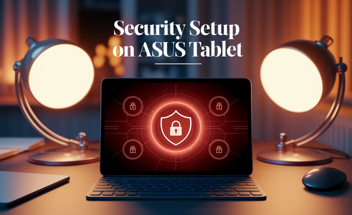 Security Setup on Asus Tablet