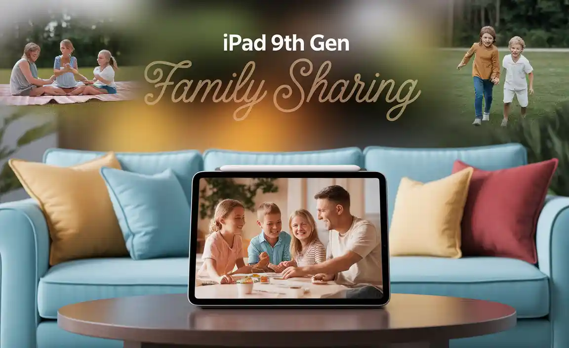 Setting Up Family Sharing on iPad 9th Gen