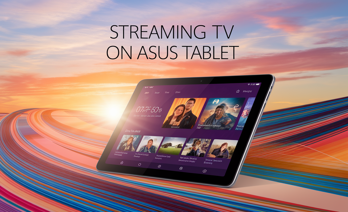 Setting Up Your ASUS Tablet for Streaming