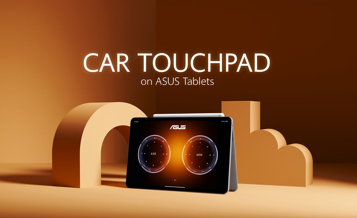 Setting Up the Car Touchpad on Your Asus Tablet