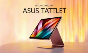 Setup Stand on Asus Tablet