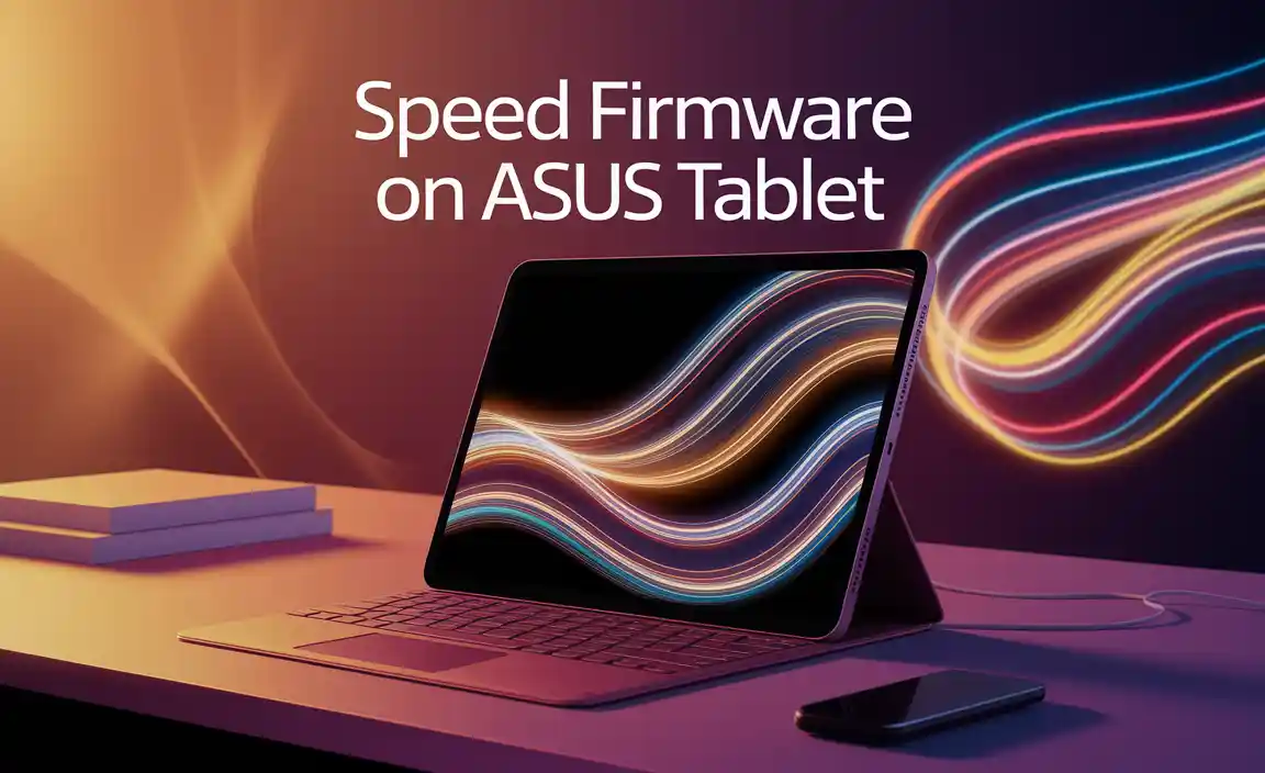 Speed Firmware on Asus Tablet