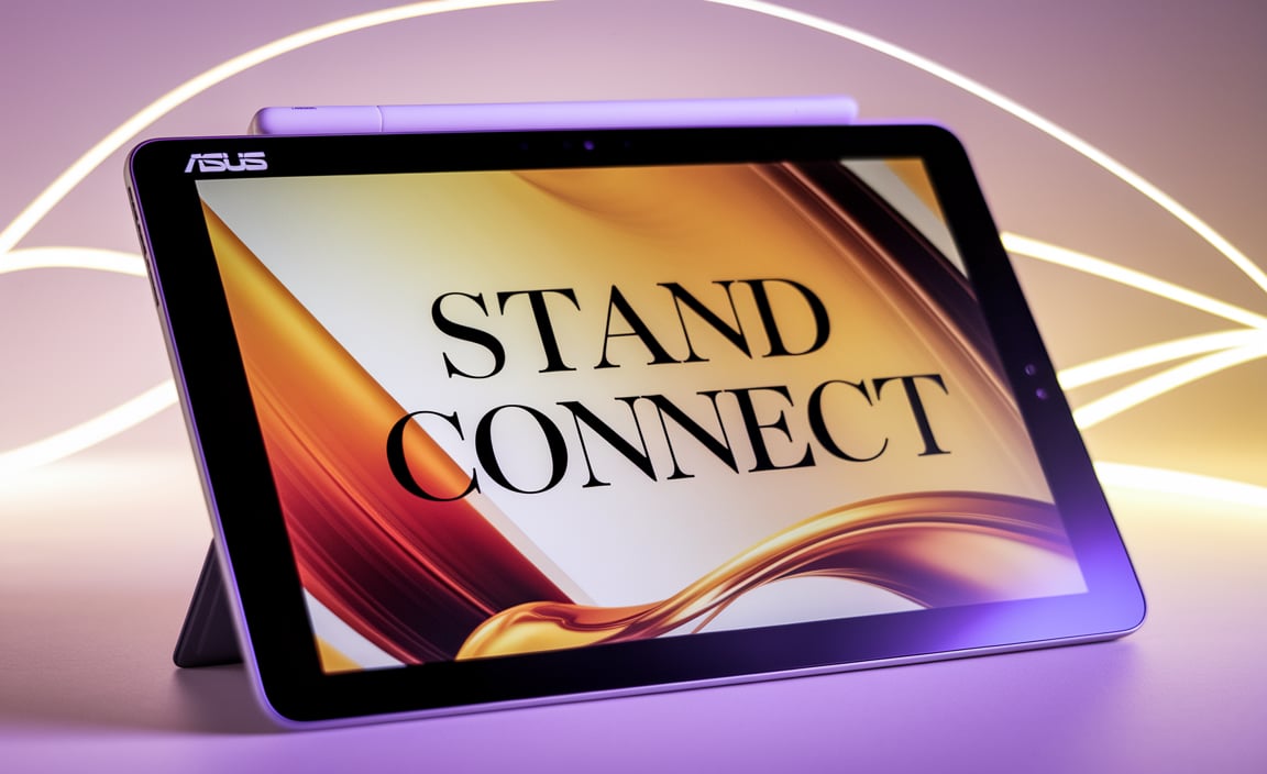 Stand Connect on Asus Tablet