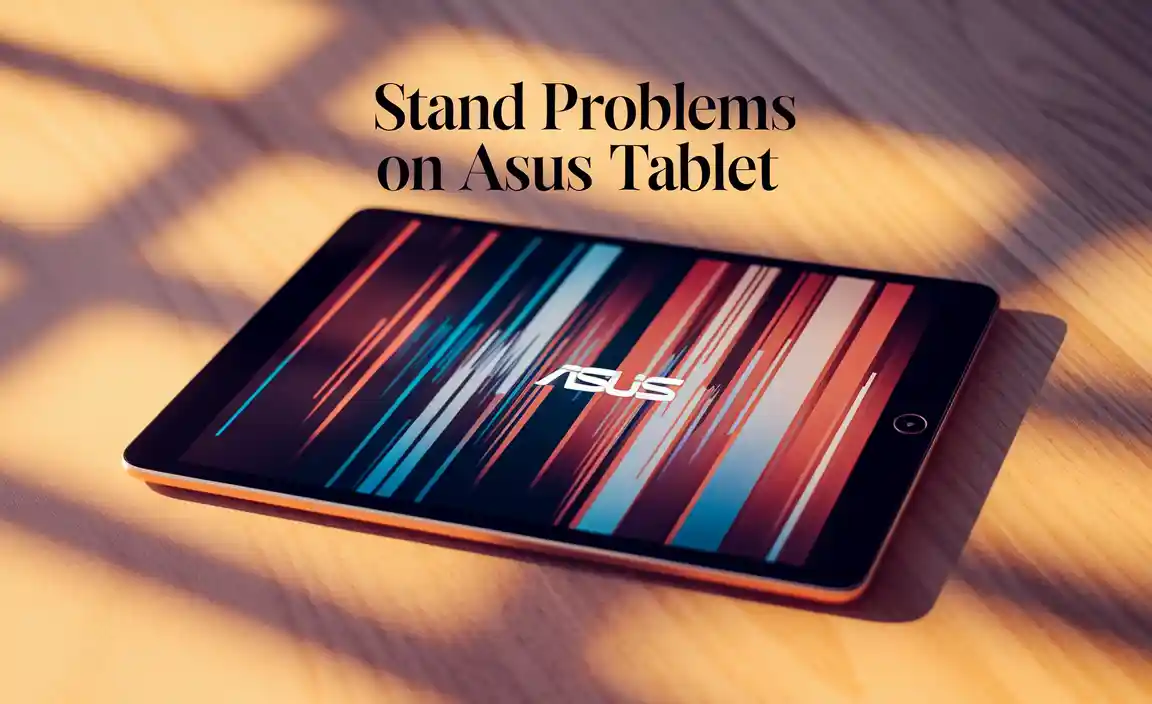 Stand Problems on Asus Tablet