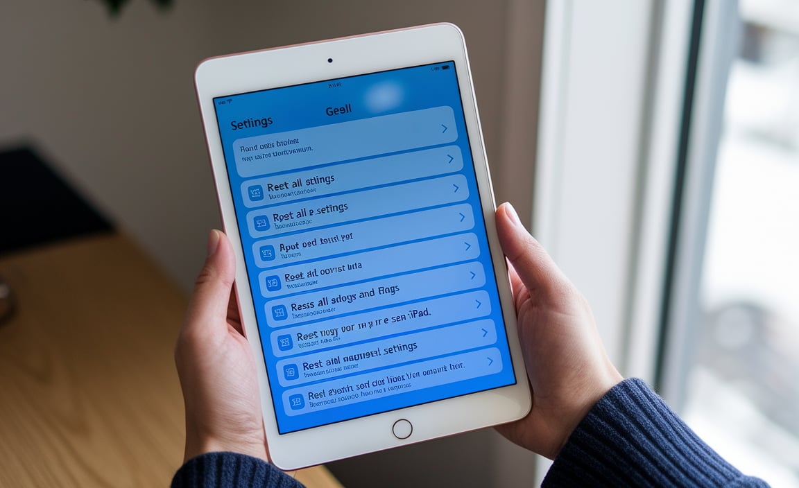 Step-by-Step Guide to Restore Settings on iPad 4th Gen