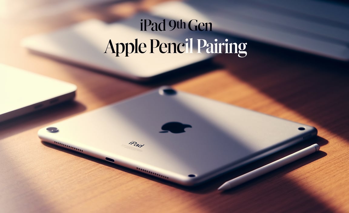 Steps to Pair Your Apple Pencil with iPad 9th Gen