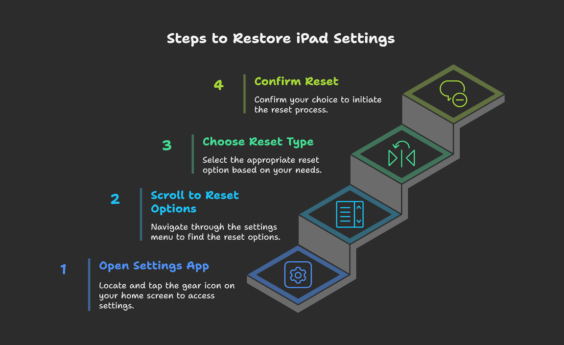 Steps to Restore Settings on iPad 9th Gen