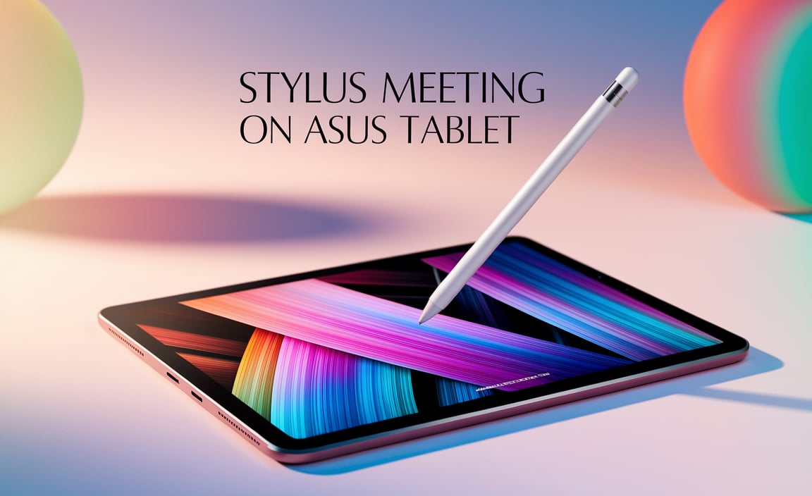 Stylus Meeting On Asus Tablet Enhance Your Experience