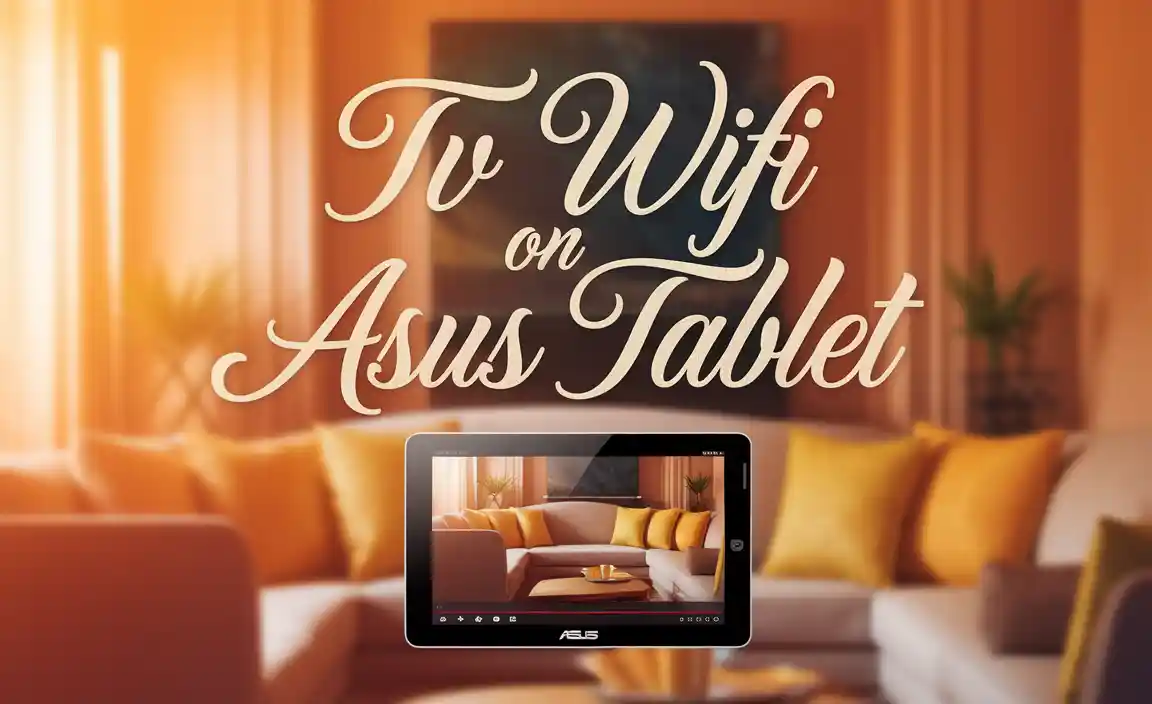 TV WiFi on ASUS Tablet