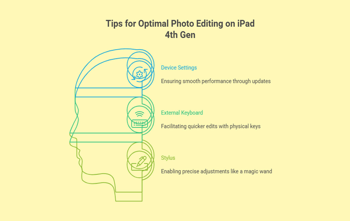 Tips for Optimal Photo Editing on iPad 4th Gen
