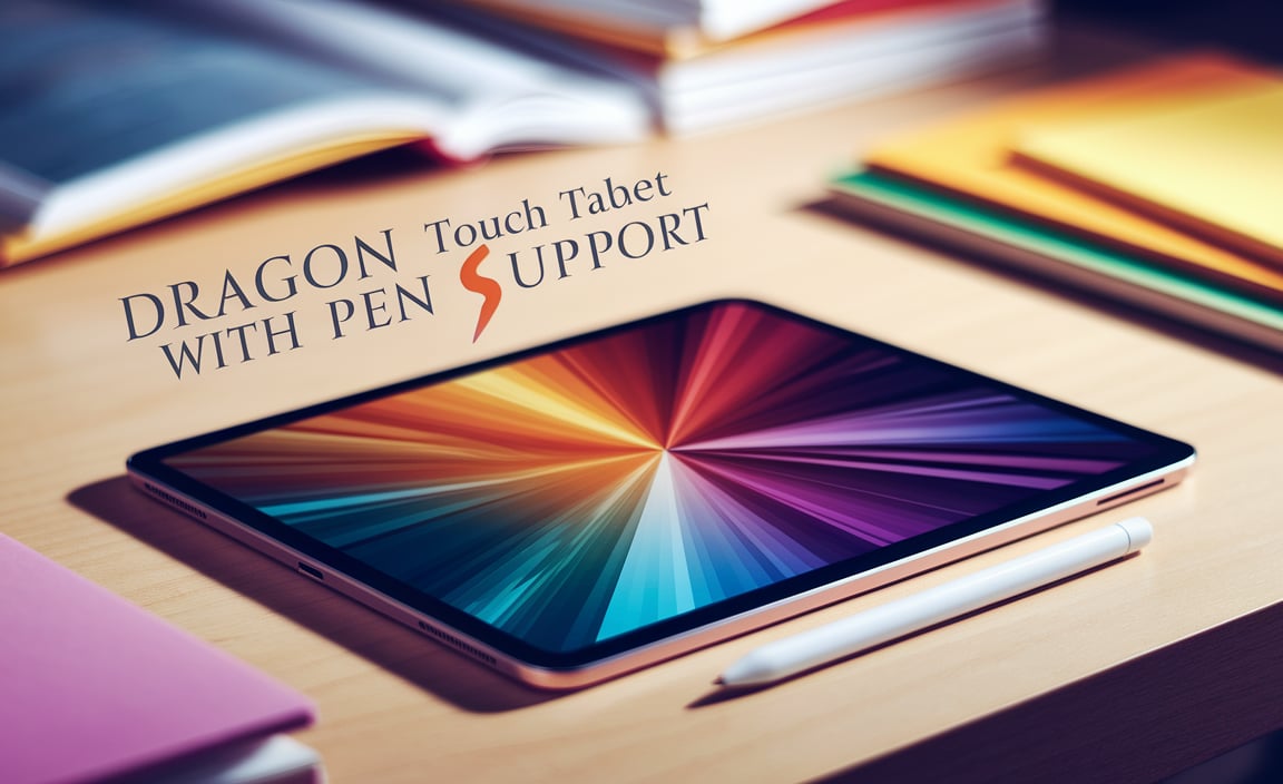 Top Features of Dragon Touch Tablets with Pen Support