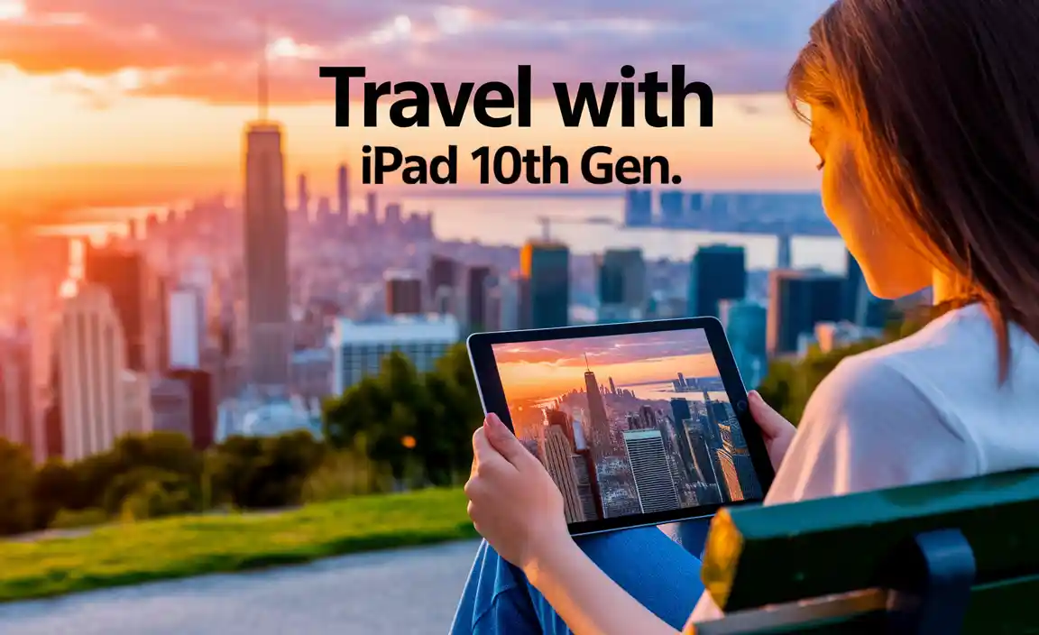 Travel with iPad 10th Gen