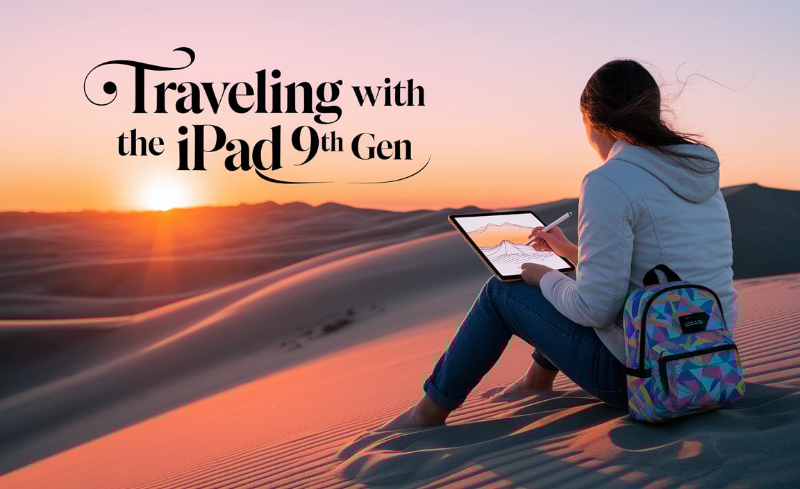 Traveling with the iPad 9th Gen