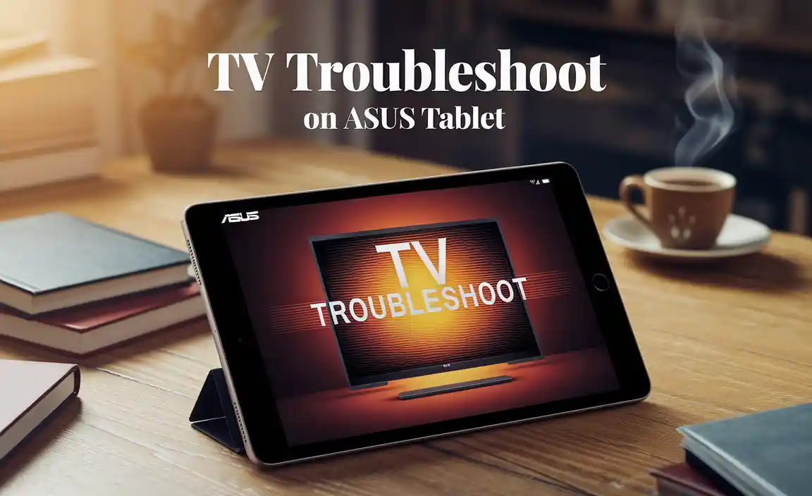 Tv Troubleshoot on Asus Tablet