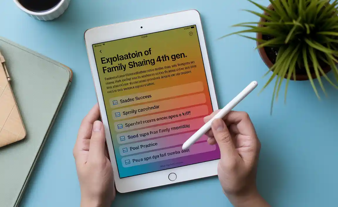 Understanding Family Sharing on iPad 4th Gen