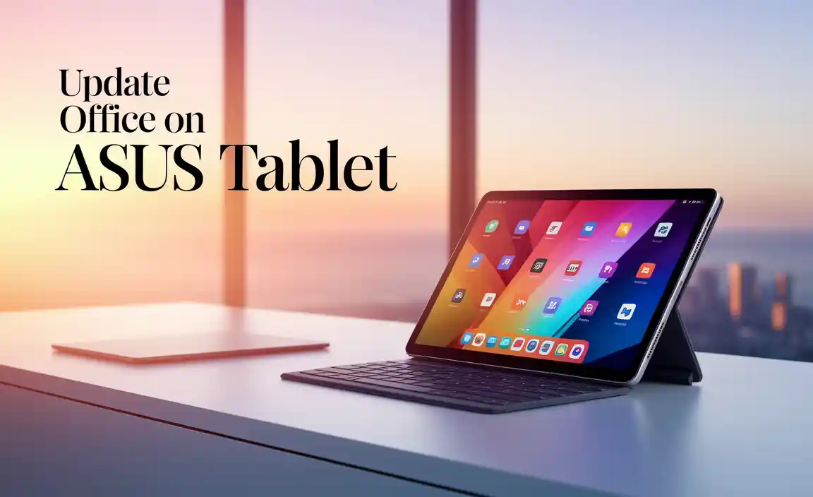 Update Office on Asus Tablet