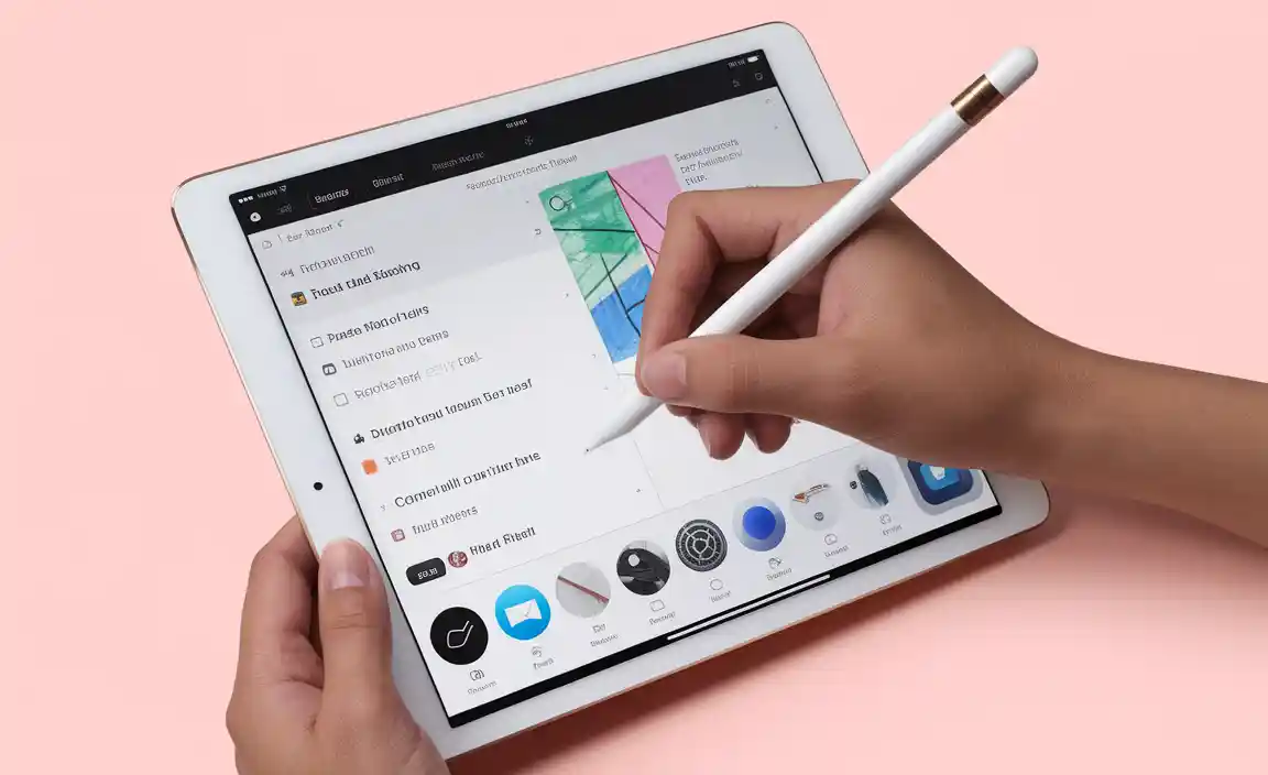 Using Apple Pencil with iPad Air