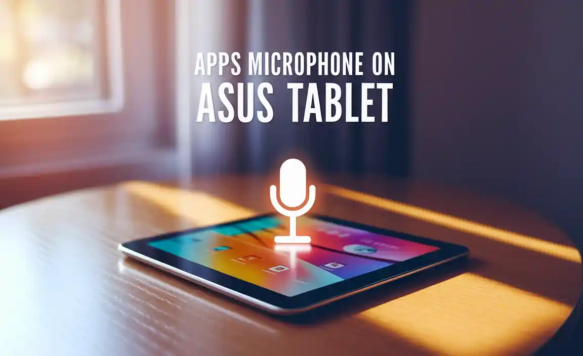 Utilizing Microphone Apps for Communication