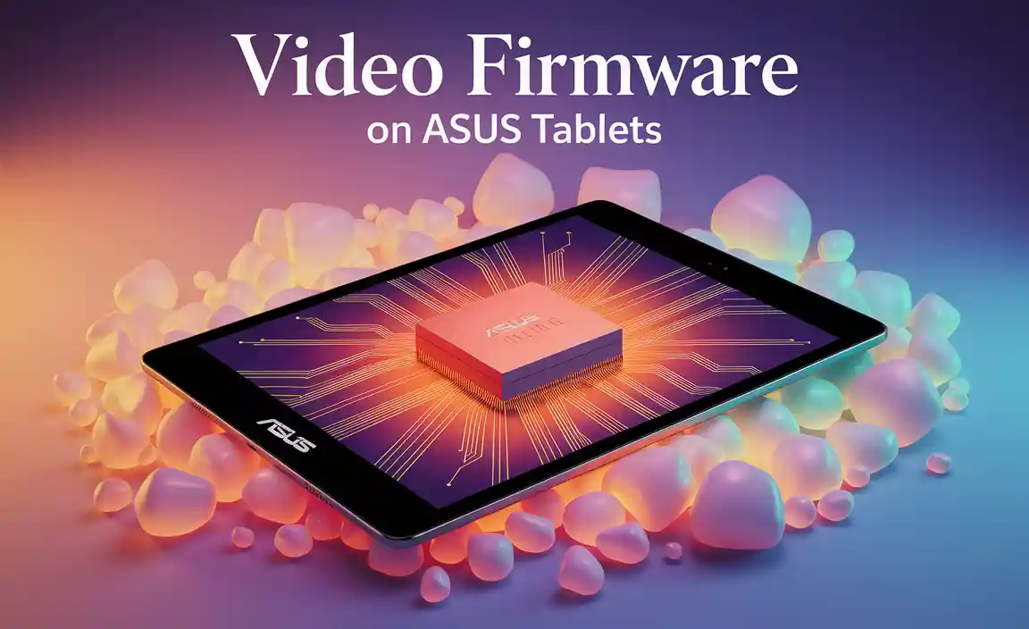 Video Firmware on ASUS Tablets