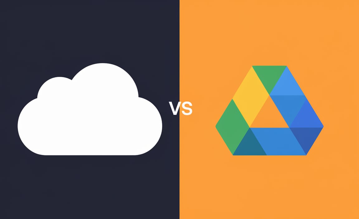 Why choose iCloud or Google Drive
