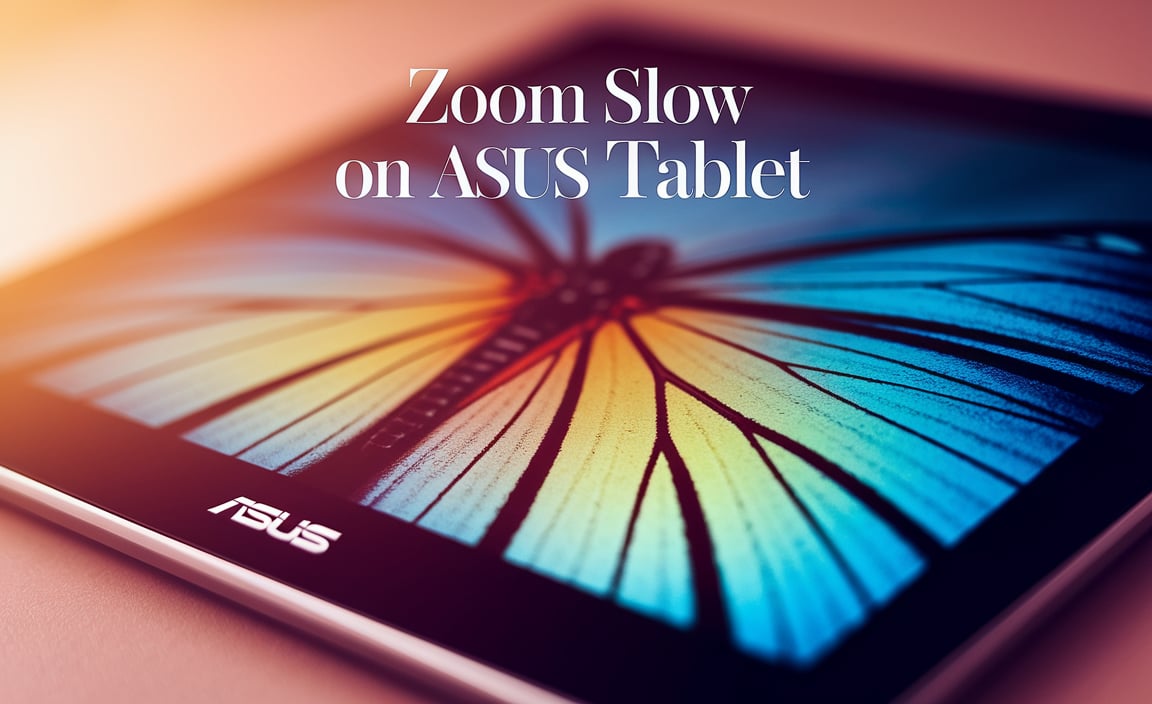 Zoom Slow on Asus Tablet