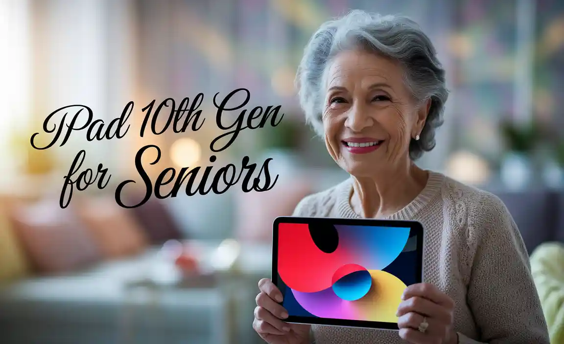iPad 10Th Gen For Seniors