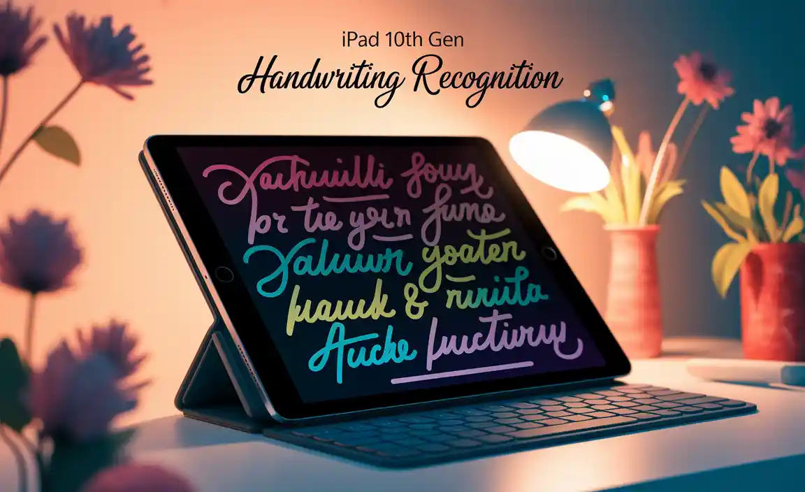 iPad 10Th Gen Handwriting Recognition