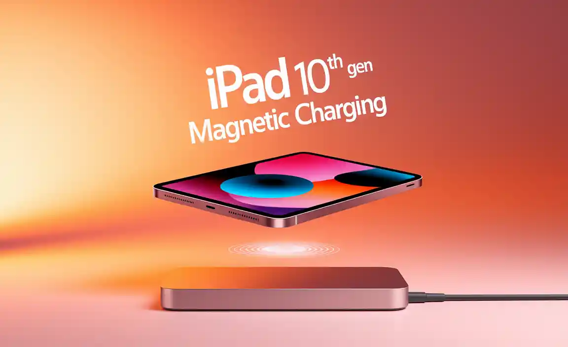 iPad 10Th Gen Magnetic Charging