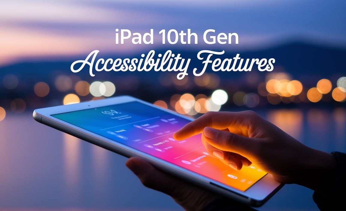 iPad 10th Gen Accessibility Features