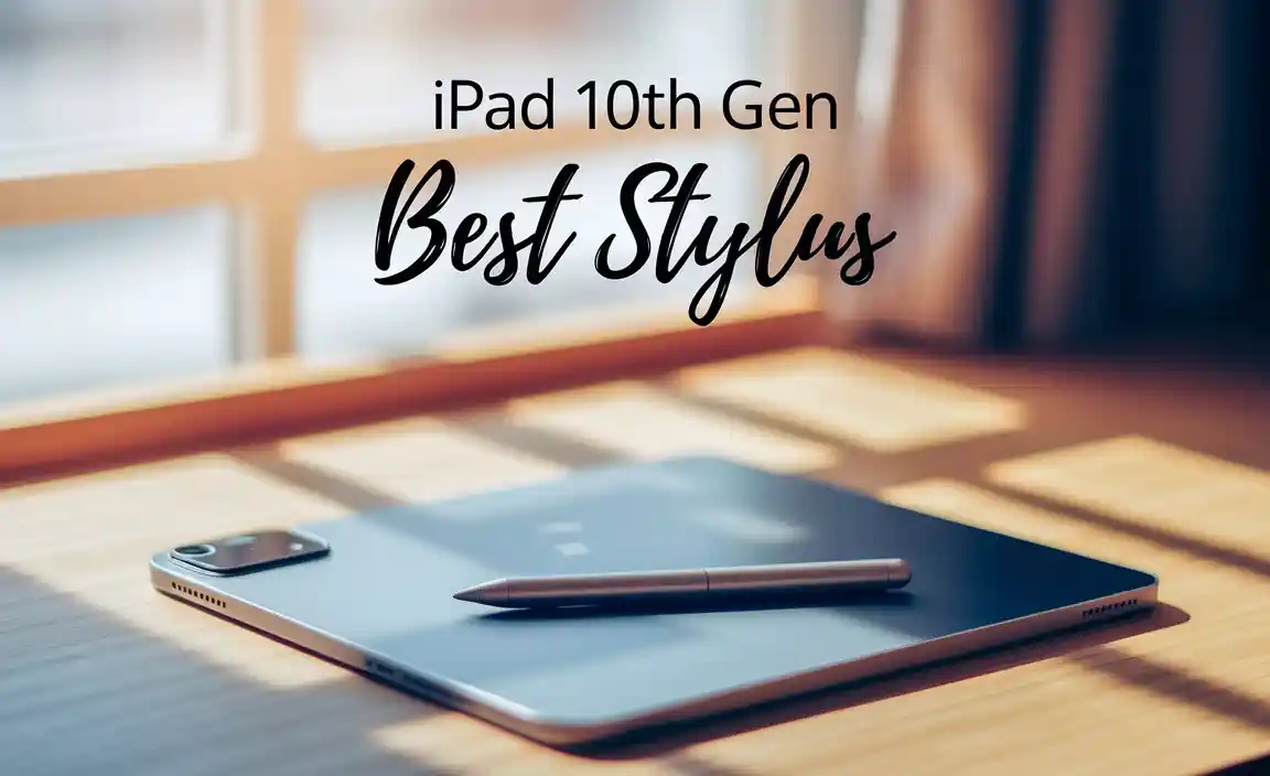 iPad 10th Gen Best Stylus